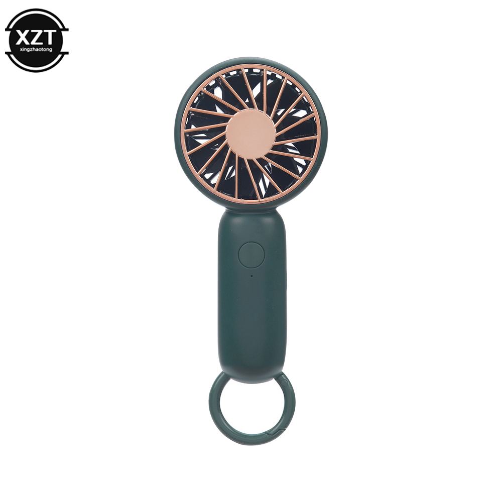 Outdoor Pocket Fan Handheld Air Cooler Mini USB Charging Portable Summer Cooling Small Personal Cool Fans for Office Desktop