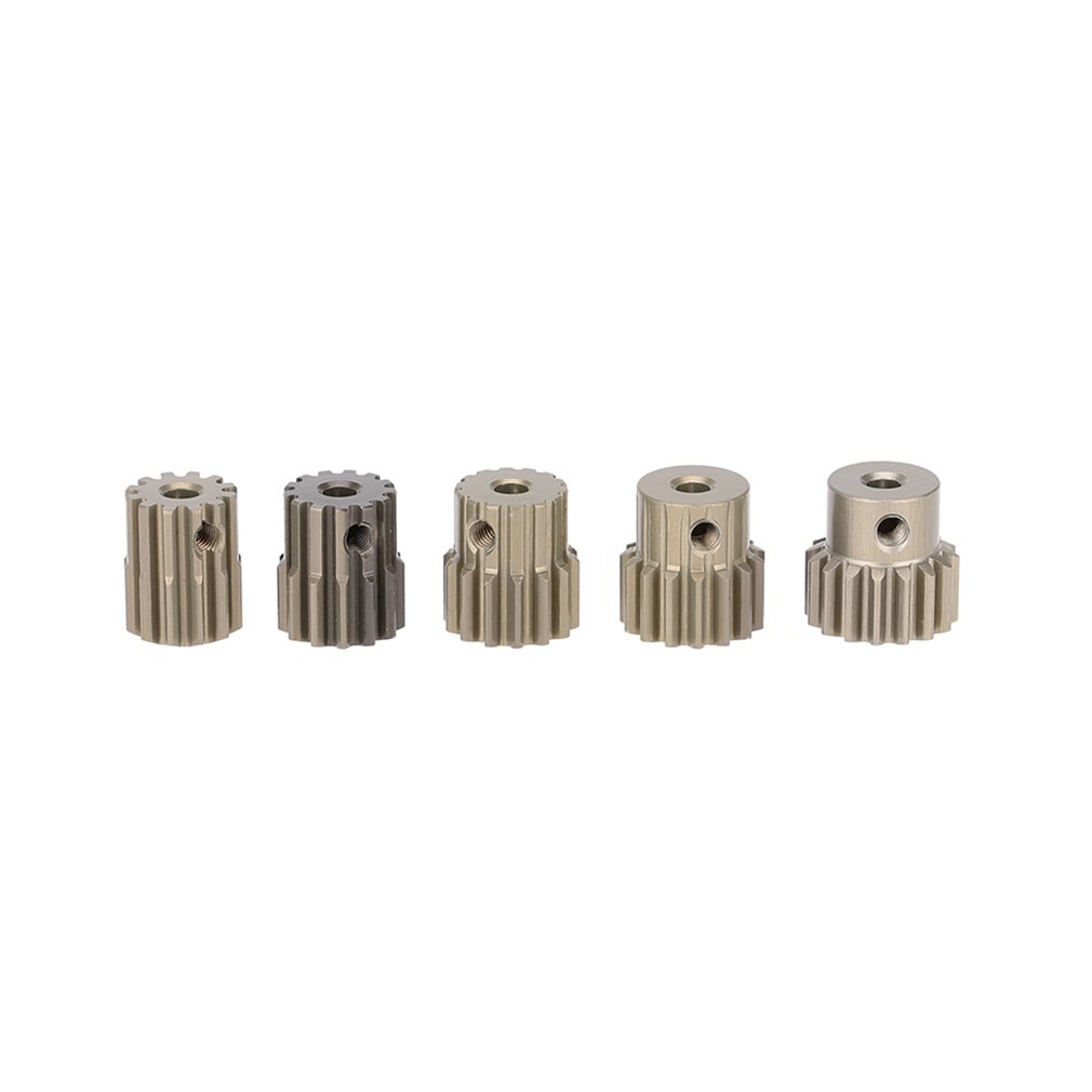 5Pcs Afstandsbediening Model Accessoires 48DP 16-20T 7075 Aluminium Elektrische Machines Auto Model Motor Gear