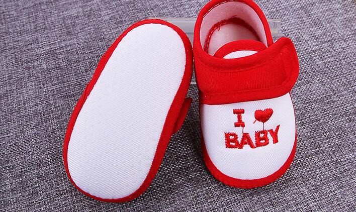 0-12 meses bebé niño niñas cuna Zapatos Bebé cuna algodón Otoño e Invierno zapatos de bebé suela suave S-27