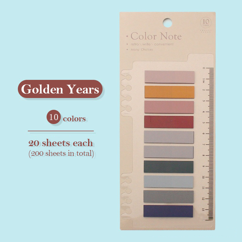 200-2000 feuilles Index Transparent bloc-notes créatifs bureau école papeterie autocollants auto-adhésifs postés bloc-notes collants: vert clair