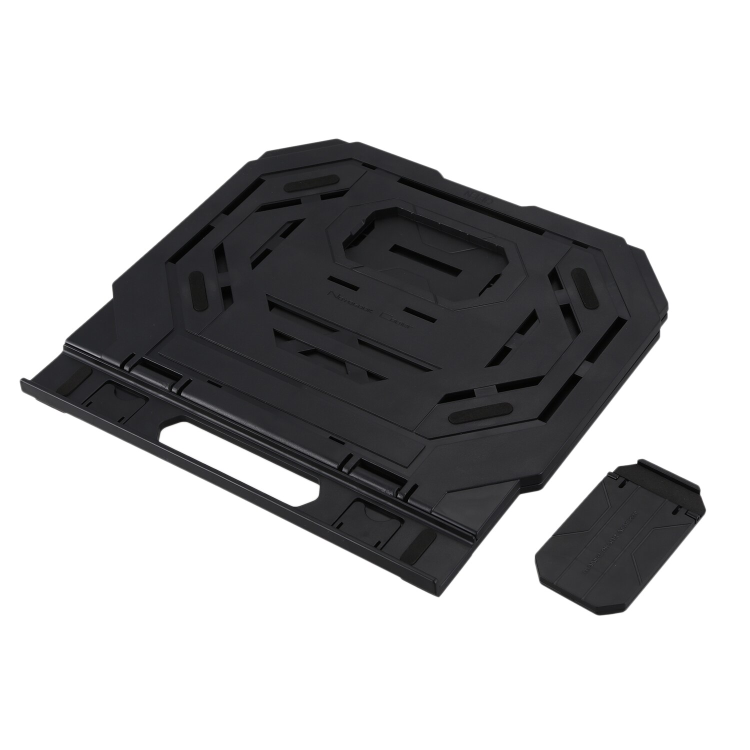 Coolcold Plastic Laptop Stand Folding Multifunctionele 360 Graden Roterende Notebook Koeler Met Telefoon Stand Voor 15Inch Laptop