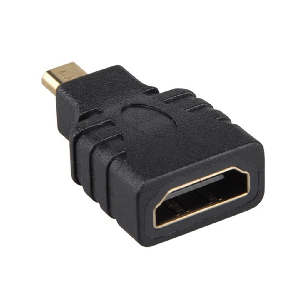 Adaptateur micro-hdmi vers HDMI plaqué or 1080P Micro HDMI mâle vers HDMI Standard pour Raspberry Pi 4 modèle B