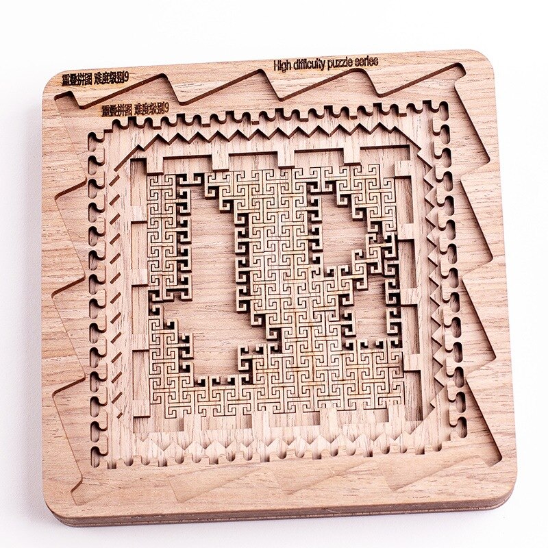 XDR Impossible Puzzles Upgraded Version of 5-Layer Decryption Brain Burn Puzzle Board Games Toy for Adults Ten Levels: Default Title