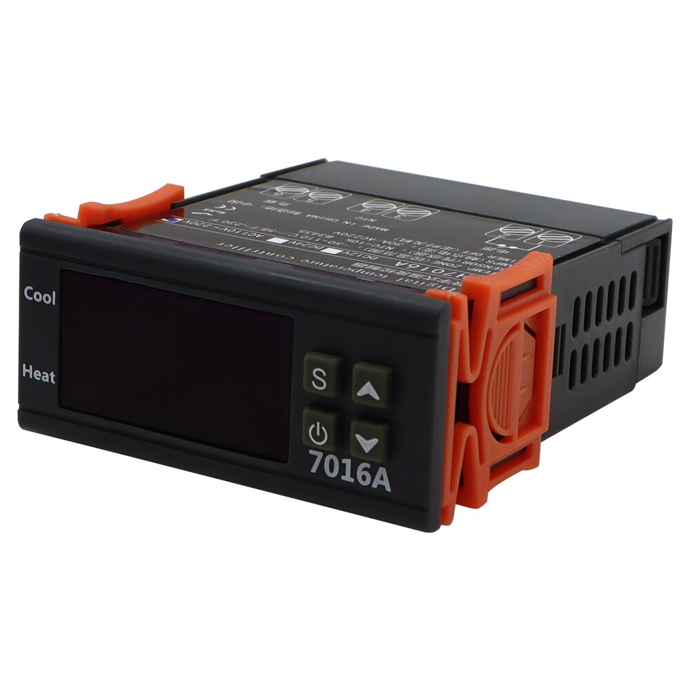 7016A Digital Temperature Controller Switch Controller 30A High-Power Temp Control Thermostat Heating Cooling NTC Sensor 40% off