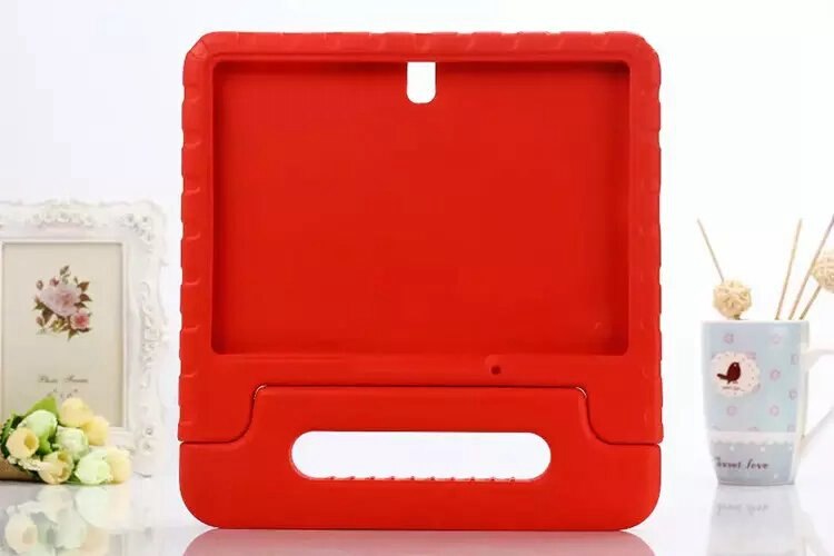 SM T800 T805c Shockproof Eva Foam Kids Cover Case for Samsung Tab S 10.5 Tablet Stand Case Cover for Samsung Galaxy Tab S 10.5: Red