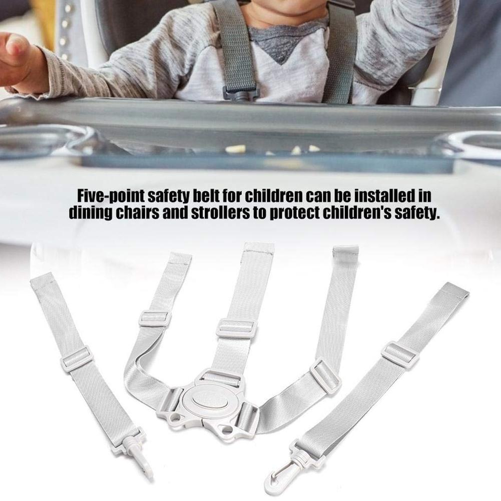 Baby universal 5 punkt sele barnstol säkert bälte säkerhetsbälten för barnvagn barnvagn barnvagn barn barnvagn matstol