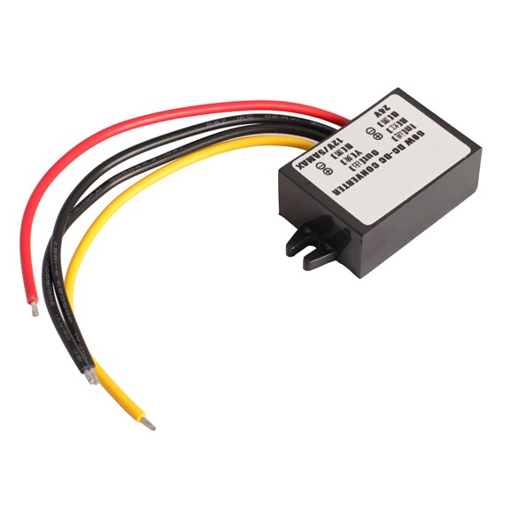 60W 24V Naar 12V 5A Auto Omvormer Converter Waterdicht Schokbestendig Auto Converter Step Down Module Dc naar Dc Buck Module