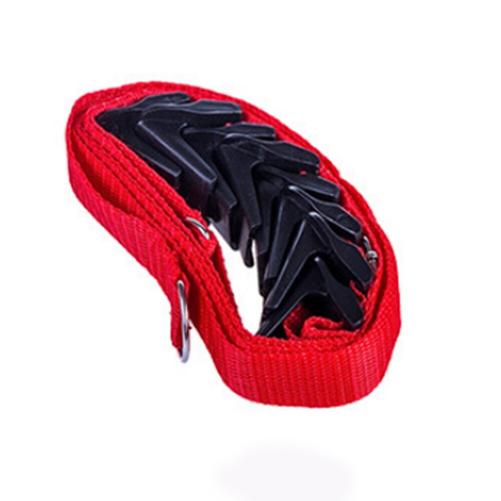 Perchero multifuncional para guardar gorras de béisbol, organizador de almacenamiento portátil, colgador de puerta para armario, 1 unidad: Rojo