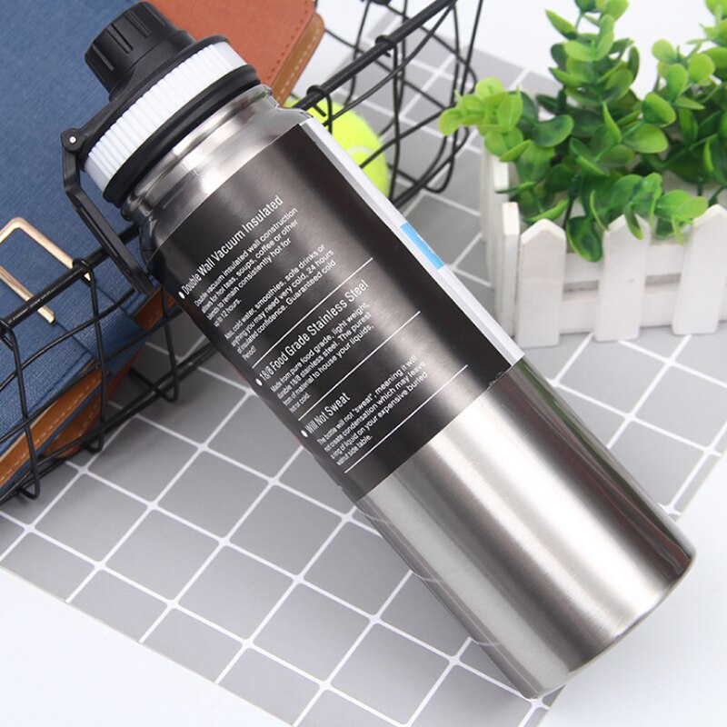 Thermos Fles Water Vacuüm 304 Roestvrij Staal Garr... - Vicedeal
