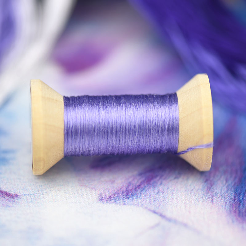 Linha de bordar bordada à mão/linha de seda/linha de bordar de seda enrolada/linha de bordar de seda/carretel/luz real: 5