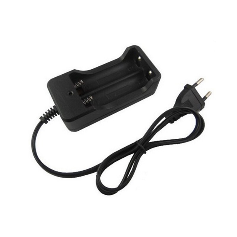 Eu au oss uk dobbel batterilader til 18650 li- ion batteri 4.2v dobbel spor plugg lader til ledet lommelykt