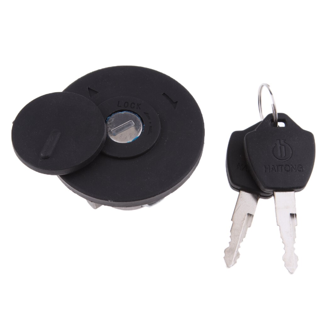 Motorbike Gas Cap Fuel Tank Cap with Keys for Roketa Cayman/V-moto Milano/Baja