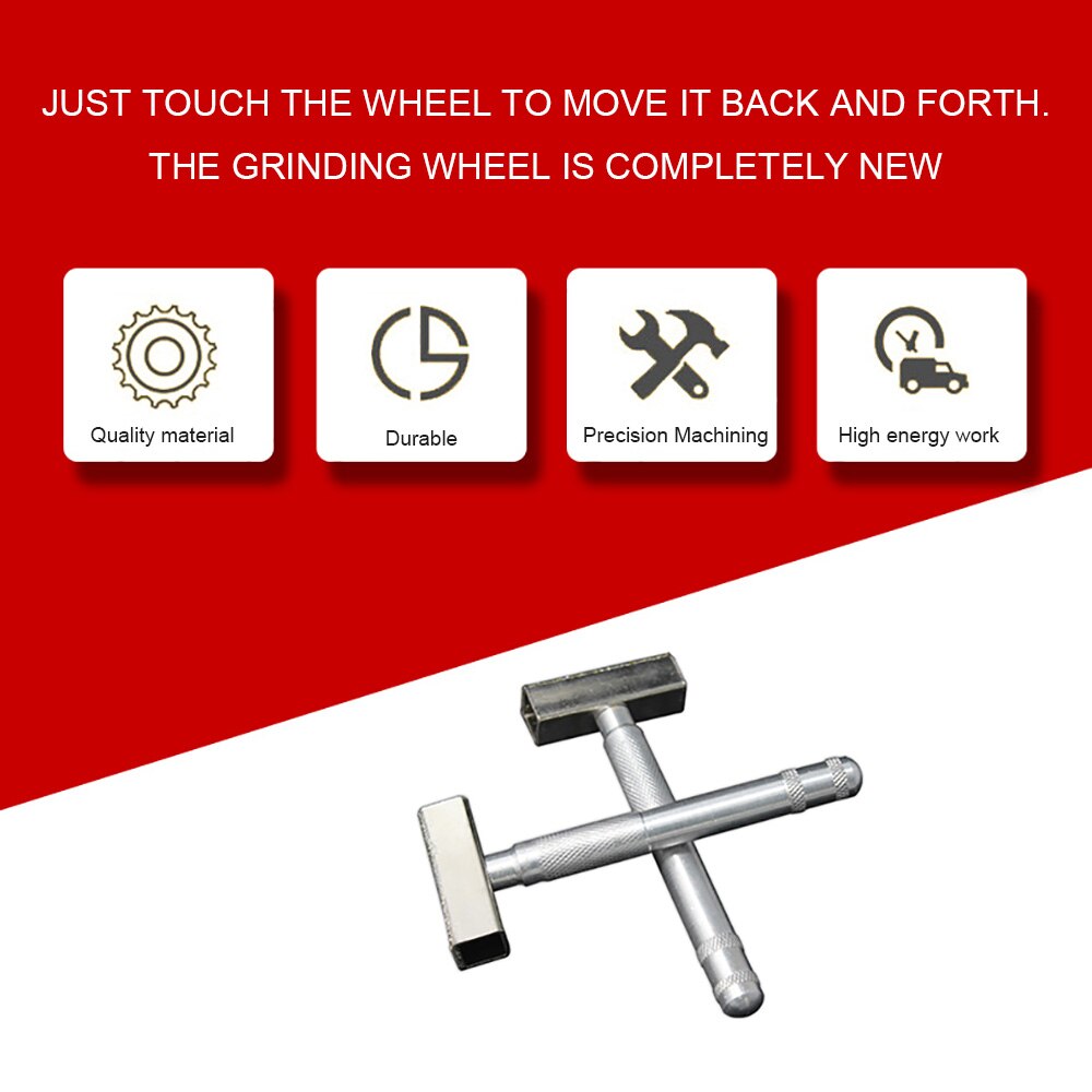 Grinding Wheel Dresser With Flat Diamond Coated Surface For Truing Grinding & Deburring Wheels Abrasive Dressing Tools