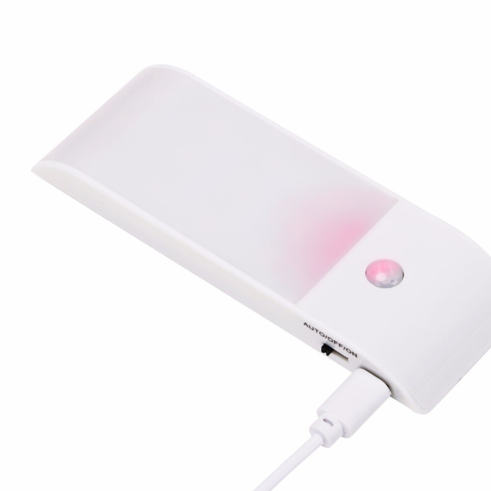 SMD LED Sensor Light USB Oplaadbare Onder Kast Verlichting Magneet PIR Motion Sensor Nachtlampje Voor Closet Garderobe Keuken