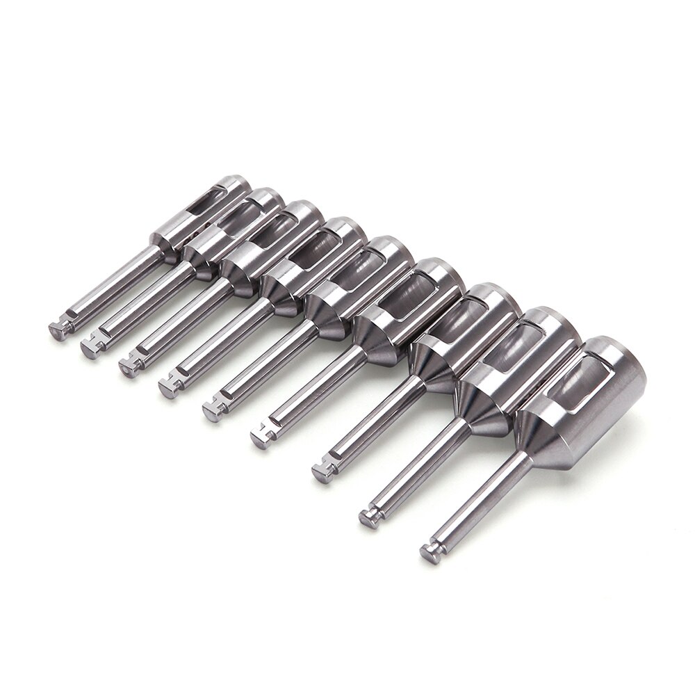 AZDENT – poinçon de tissu d&#39;implant dentaire, coupe d&#39;anneau Gingival en acier inoxydable, pièce à main à basse vitesse, Instrument de chirurgie dentaire