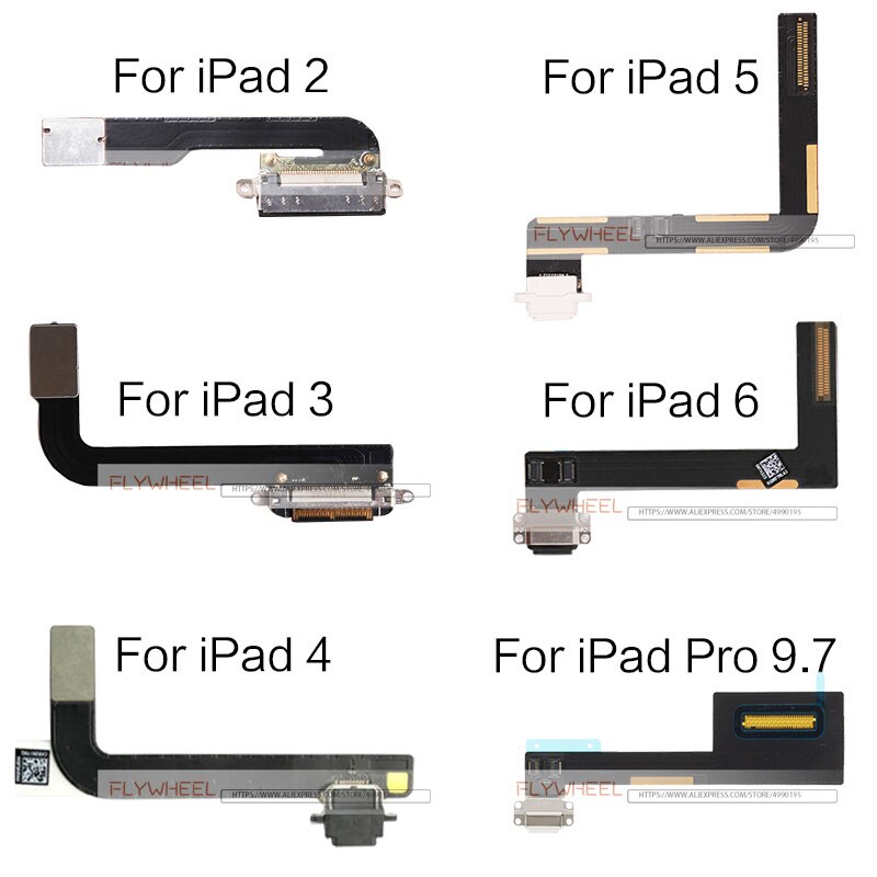 1 pçs doca de carregamento usb para ipad 2 3 4 5 6 ar 1 2 mini 1 2 3 4 pro 9.7 carregador porto de carregamento doca conector usb cabo flexível dados