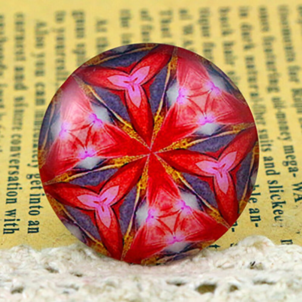 5pcs/Lot 25mm Tree Handmade Photo Glass Cabochons: F4-40