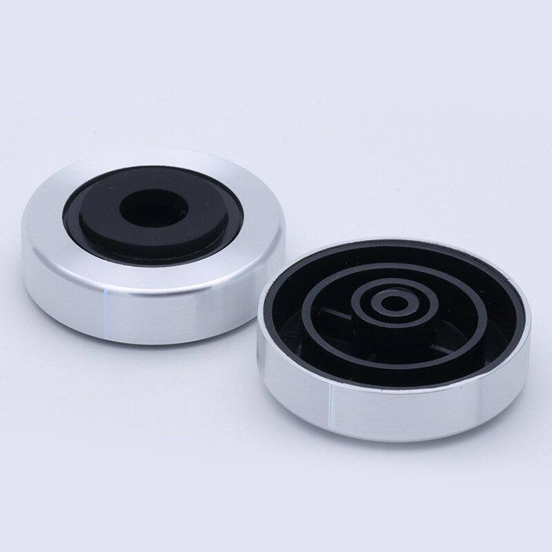 45*15mm Aluminum Plastic Amplifier Foot Feet Speaker Computer CD DVD Chassis Isolation Stand Base Pads Pack of 4PCS