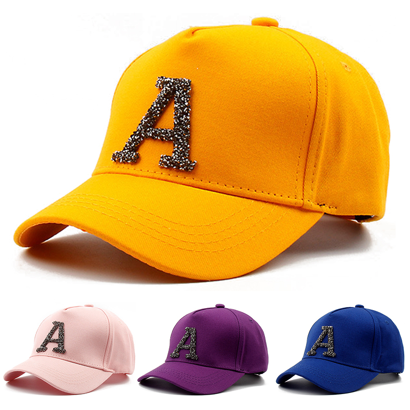 3-6 ans Bébé Garçon Casquette de Baseball Enfants Lettre Un Tennis Chapeau Eté Automne Beaux Garçons Filles décontracté Hip Hop Soleil Snapback casquettes