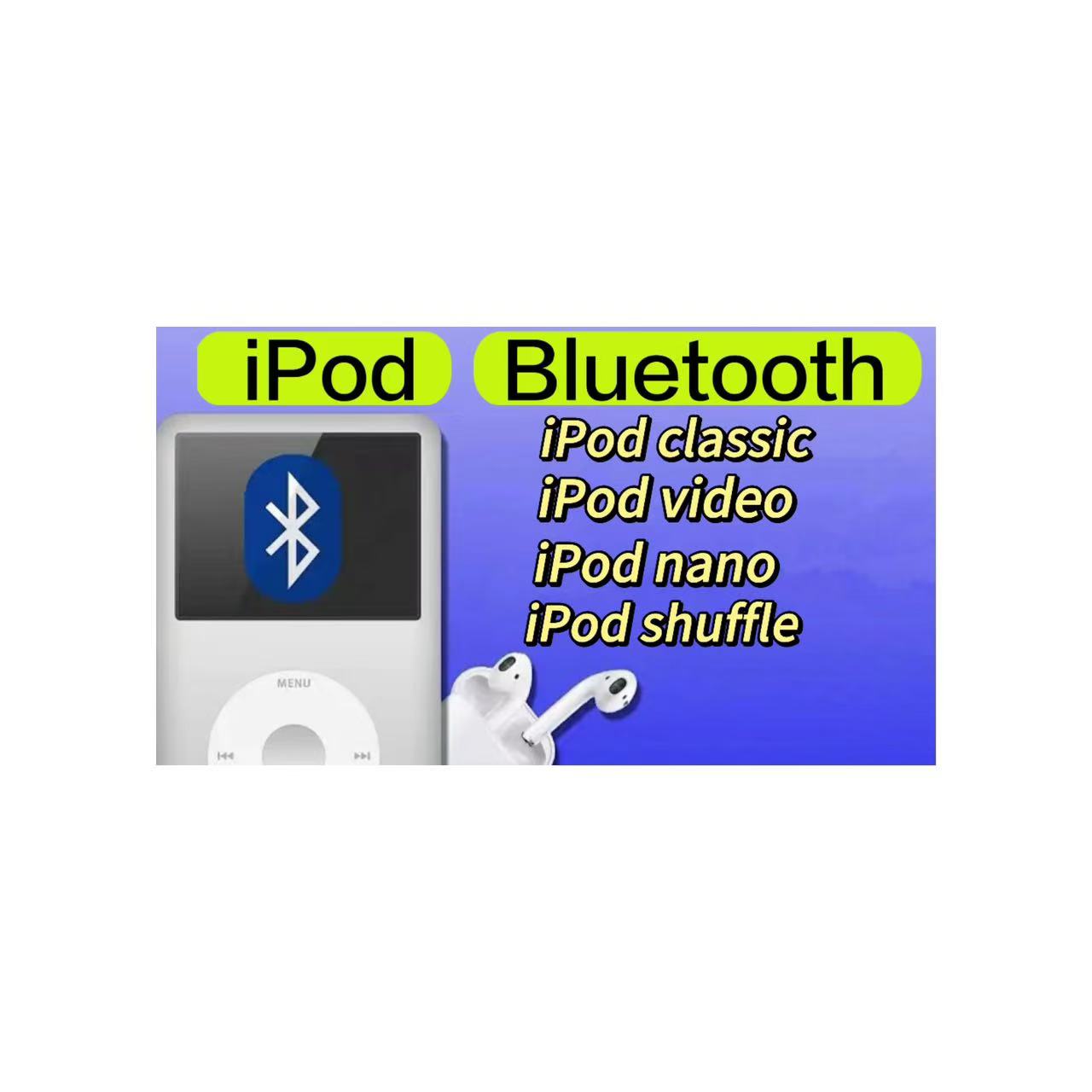 IPod classic iPod mini iPod nano iPod shuffle iPod touch Adaptador Bluetooth 5.0 Adecuado para todo tipo de dispositivos electrónicos