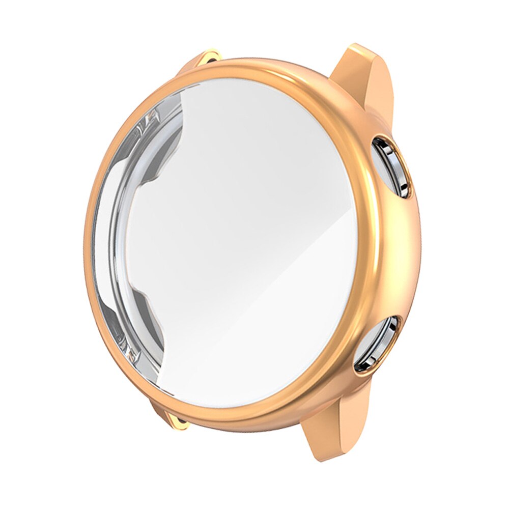 Voor galaxy watch active 2 hoesje samsung galaxy watch active 2 44mm 40mm bumper protector hd volledige dekking scherm beschermhoes: Roségoud / Voor actief 2 40mm