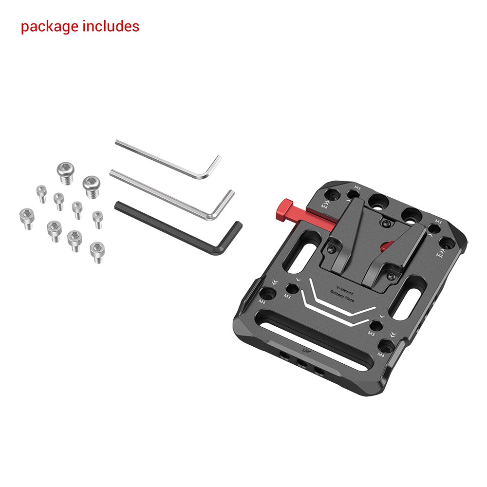 SmallRig SMALLRIG V-LOCK Mount Battery Plate Quick Release Plate 2988