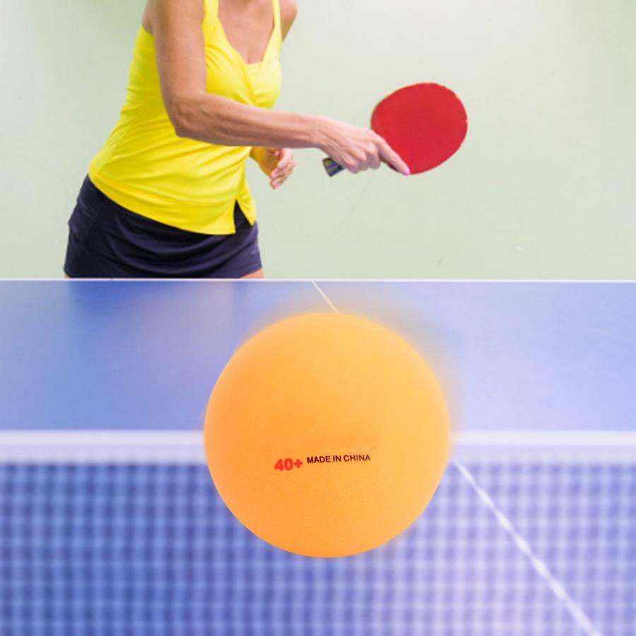 Pingpong Bal 100 Pcs Professionele Naadloze Tafeltennis Ping Pong Ballen Anti-Burn Hoge Elasticiteit Voor Training Accessoire