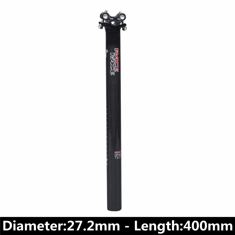 Race face next glossy 3k carbon zadelpen voor fietsen, racefiets, mountainbike, zadelpen, fietsonderdelen, diameter 27.2mm 30.8mm 31.6mm: 27.2400mm