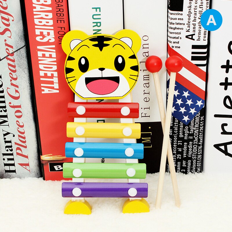 Hand Knock Xylophone for Kids for Educational and Preschool Learning Music Enlightenment for Toddlers Children H7JP: a