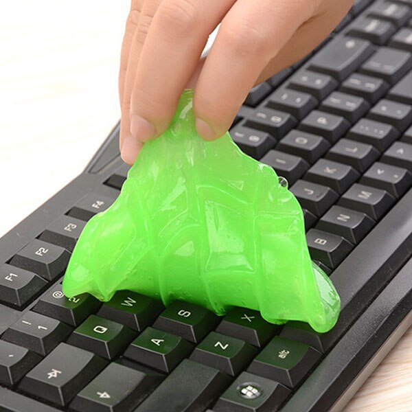 2 Pcs Super Clean Magic Cleaner Gel Keyboard Laptop Mobile Dust Multipurpose Cleaning Tool SUB