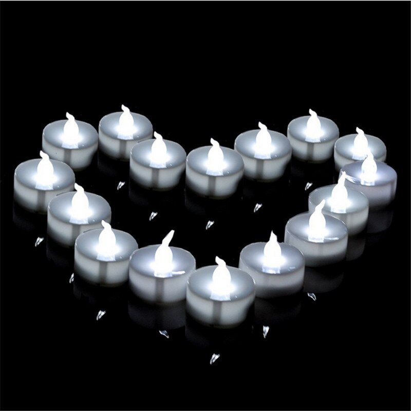 Velas led decorativas, 12 Uds., Ultra brillantes, pequeñas, para especial feliz cumpleaños, Mini luz LED con forma de vela pequeña parpadeantes