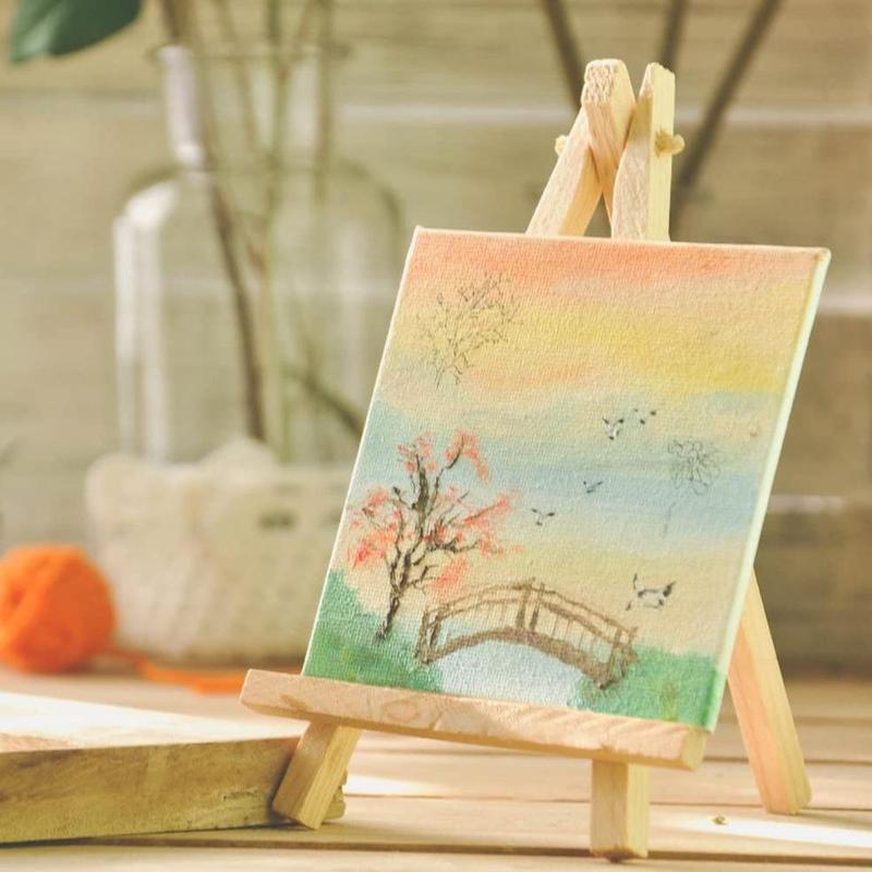 Cuadro de pintura, cuadro de pintura de madera al óleo, tabla de lona, suministros para lienzo, pintura artística DIY, óleo J7K3 1 pieza