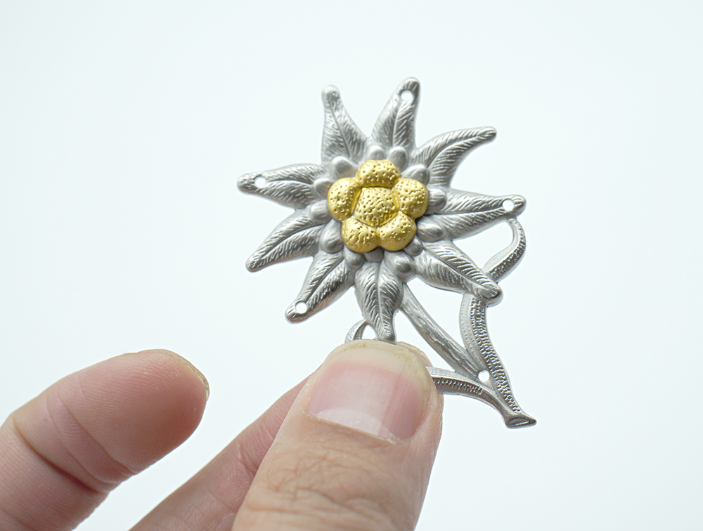 EMD M43 naszywka Edelweiss (oficer) 1