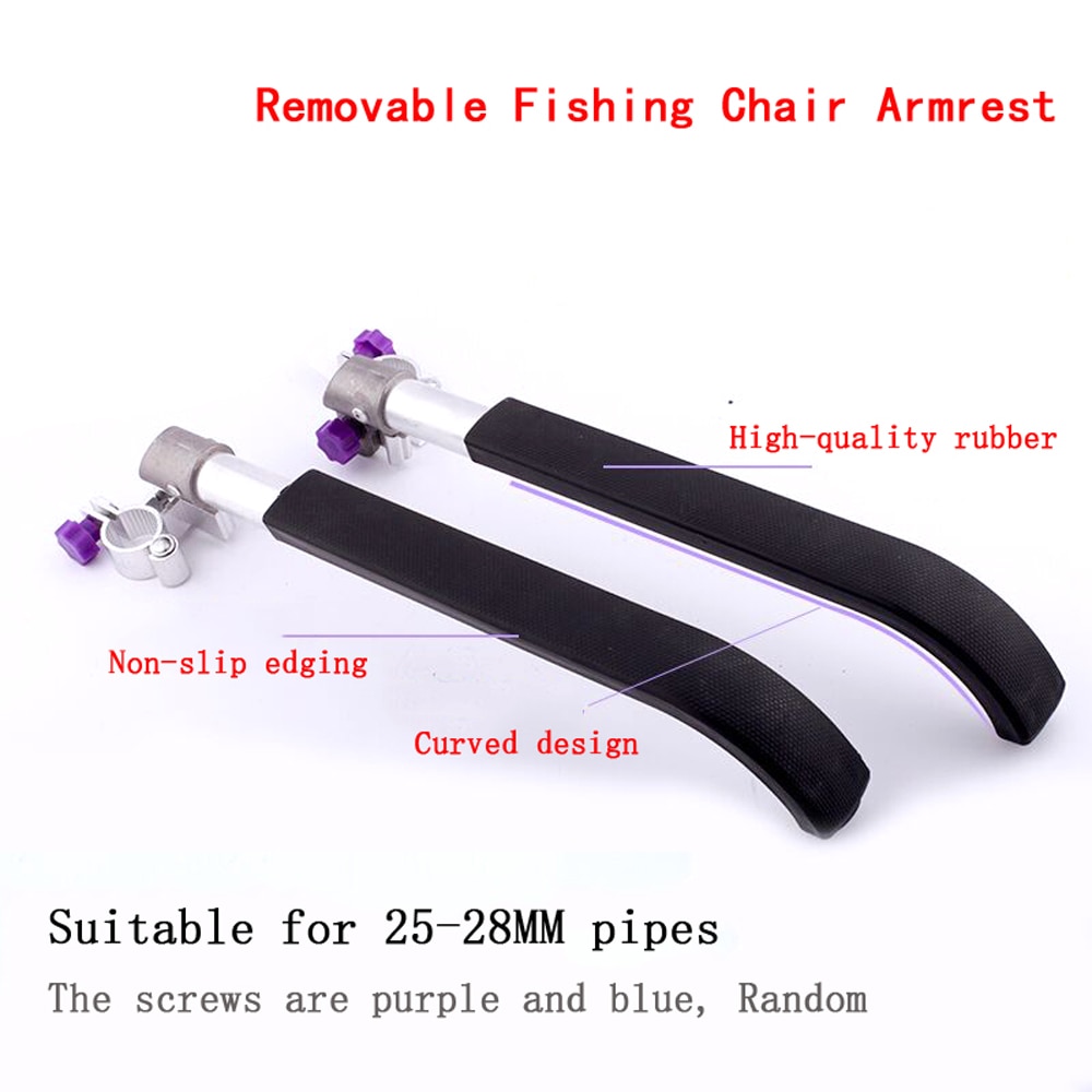 Multifunctional Folding Fishing Chair Universal Double Turret Fish Bracket Accessories Fish Lure Rack Seat Gear For Most Chairs