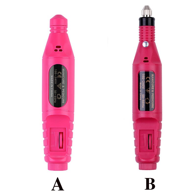 1 Set Electric Nail Drill Machine Manicure Machine Pedicure Drill Set Ceramic Nail File Nail Drill Equipment Tools