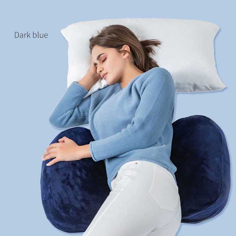 Multi-funktion werdende mütter Sleeper Bauch Kissen Samt Mutterschaft Warm Lenden Kissen Childing Bauch Pad