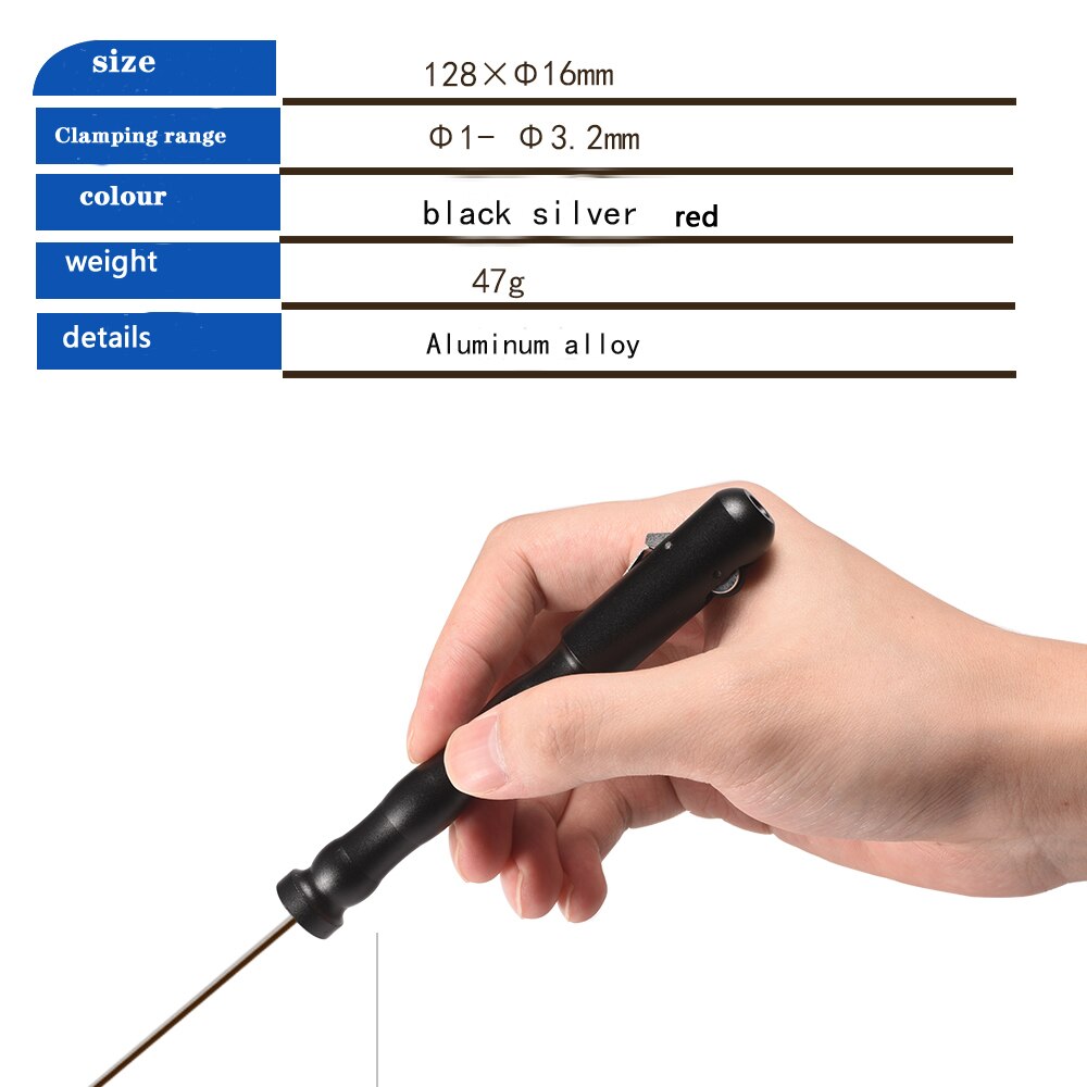 Spot Lassen Draadaanvoer Pen Voor Metalen Lassen Accessoires Sproeikop Tig Nozzles Uitlaat Semi-Automatische Apparatuur Zaklamp Gereedschap