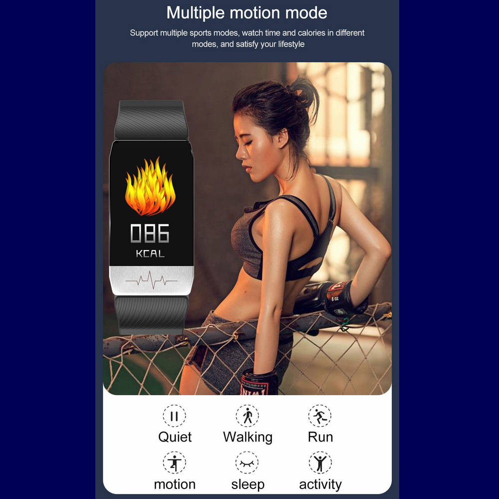 T1 Smart watch Thermometer Body Temperature Measurement smart Bracelet 5 in 1 Heart Rate Smart Band smartWatch Fitness Tracker