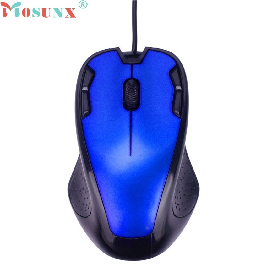 Mosunx E5 Gaming Mouse Gamer Luxury 1800 DPI USB Wired Optical Gaming Mice Mouse For PC Laptop