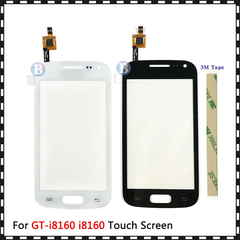 3.8 "Voor Samsung Galaxy Ace 2 GT-i8160 I8160 Touch Screen Digitizer Sensor Voor Glas Lens Panel
