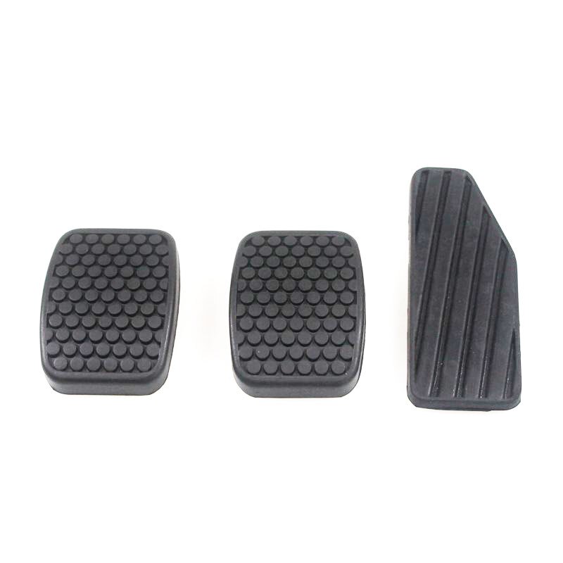 3 Stks/partij Gaspedaal Koppelingspedaal Rempedaal Rubber Pad Pedaal Cover Kit Voor Suzuki Swift 49451-60B00