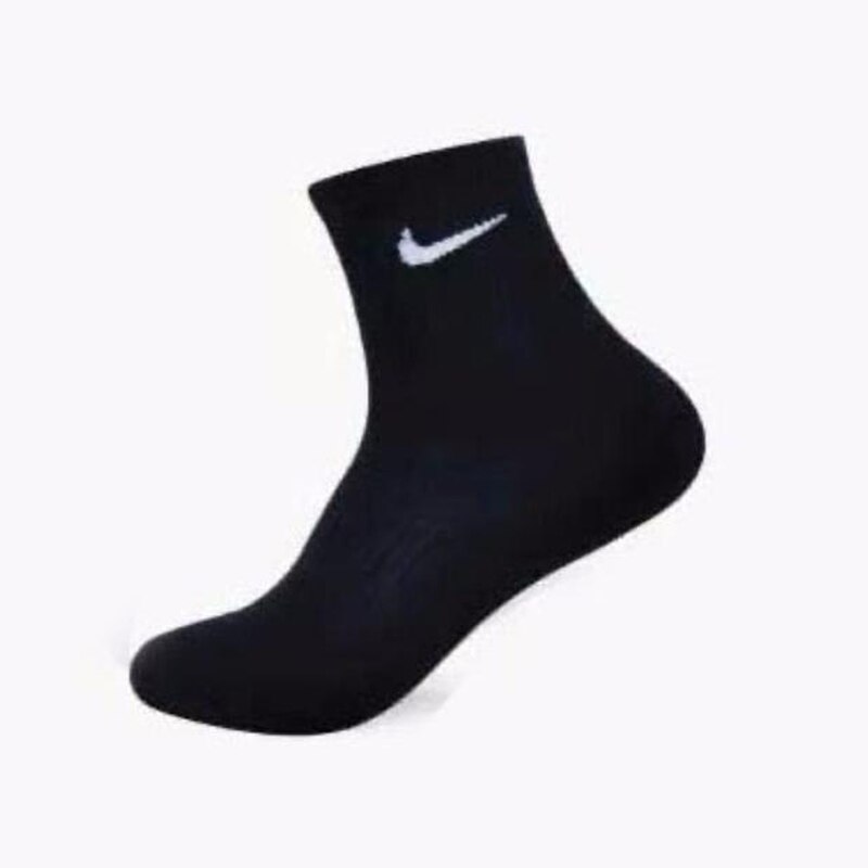 Original U NK EVERYDAY LTWT ANKLE 3PR Unisex Sports Socks( 3-5 Pairs ): 3 pairs of black socks long