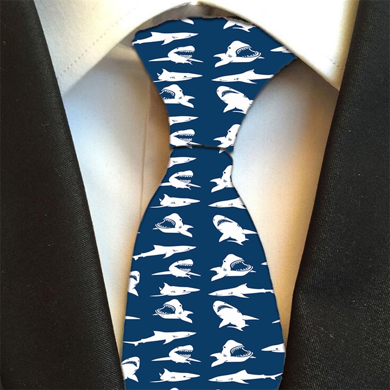 Mens Neck Ties 8cm Classic Oil 3D Painted Wedding Tie For Groom Men&#39;s Neckties Slim Novelty Ties Business Accessories 5LD36