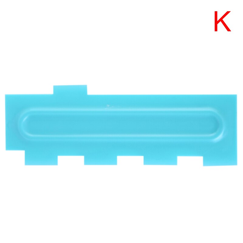 1 stuk crèmeschraper onregelmatige tanden rand mallen diy schraper taartdecoratie fondant gebak uitstekers bakspatels gereedschap: K