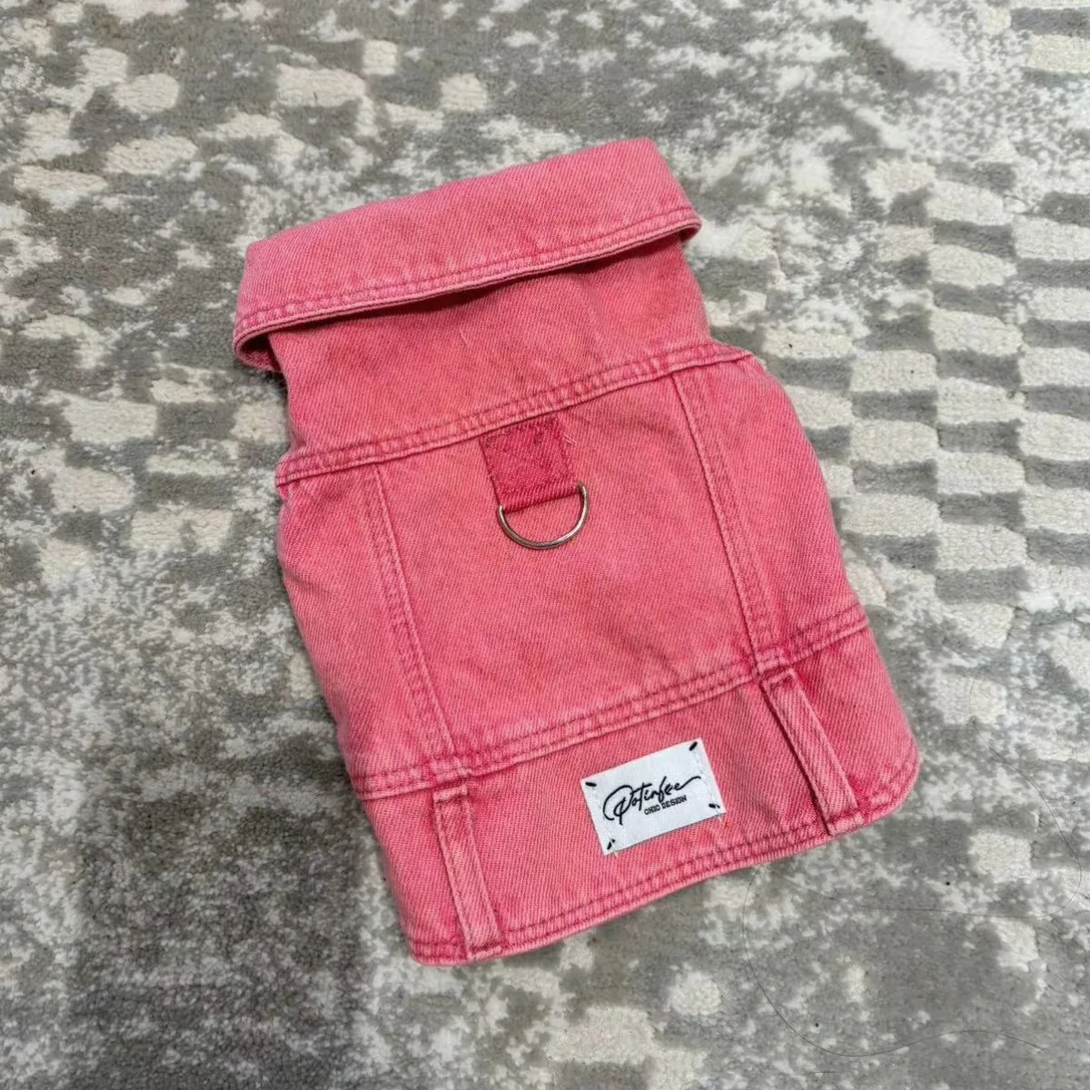 chaleco vaquero para mascotas lavado totalmente de algodón Denim Bixiong Bomei Teddy ropa de abrigo para perros ropa para cachorros chaleco para perros disfraz para perros: XXL / Blanco