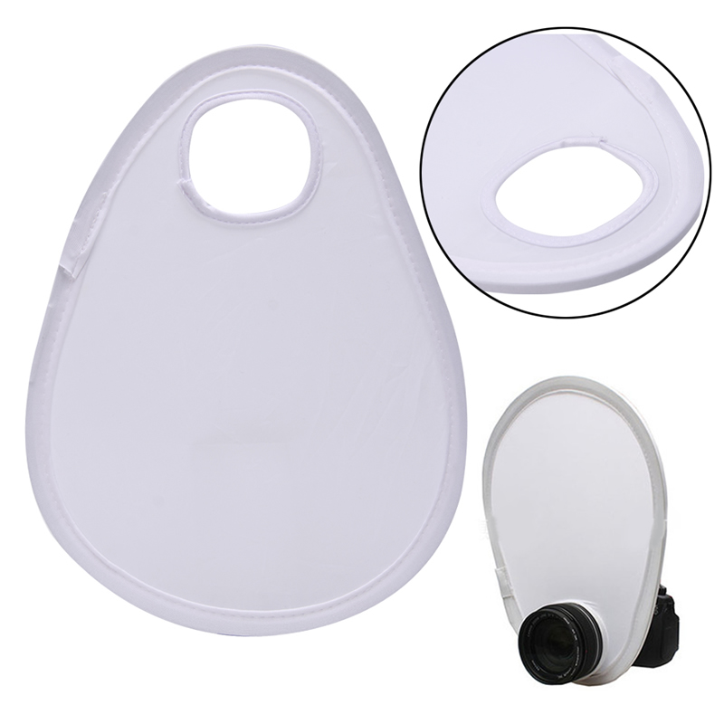 Riflettore per diffusore di lenti Flash per fotografia pieghevole universale per fotocamera reflex DSLR