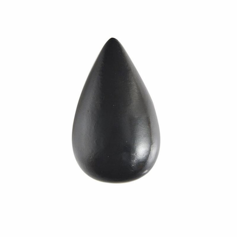 Water Shaped Wall Hook For Door Back Wall Wood Key Hanger Holder Decorative Hooks Handbag Hat Clothes Wooden Hook #TD: Black 