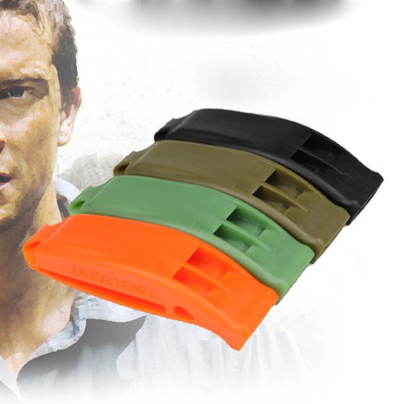 3 Pcs Whistle Praktische Lichtgewicht Draagbare Fluitje Fluitje Plastic Fluitje voor Training Activiteiten Levensreddende