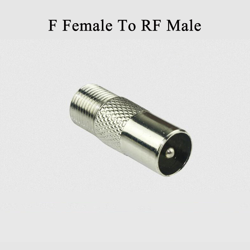5 stücke F RF Männlich Weiblich Zu Männlich Weiblich STECKER TV koax kabel stecker Digital Kabel Terminal für kabel TV schraube koax stecker F-typ