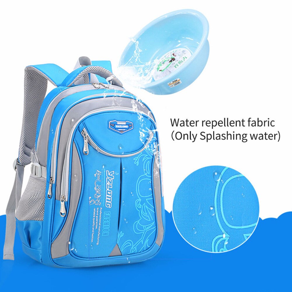 Primary Students Schoolbag Big Capacity Children Backpack Bag Reduce the Burden of Books Waterproof Pack for Teenager Girls Boys